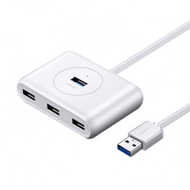 Jungčių Daugintuvas Ugreen CR113 USB 3.0 Hub 1m Baltas