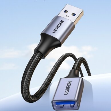 Adapteris Ugreen extension cord USB (male) - USB (female) 3.0 5Gb/s 2m Pilkas (US115) 1