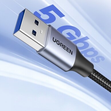 Adapteris Ugreen extension cord USB (male) - USB (female) 3.0 5Gb/s 2m Pilkas (US115) 2