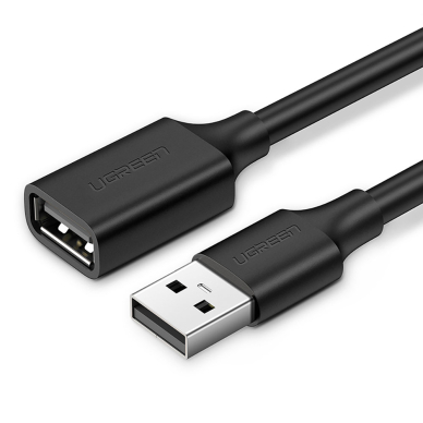 Adapteris Ugreen extension USB 2.0 5m Juodas (US103)