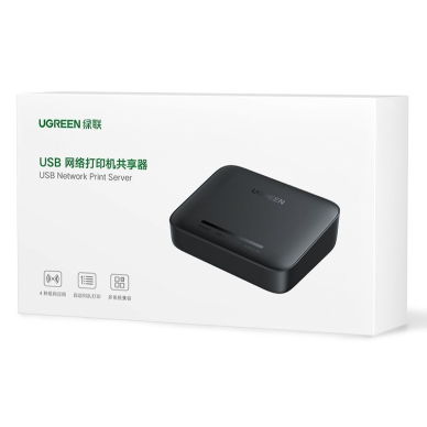 Ugreen external network card printer adapter black (CM428) 4