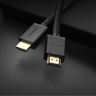 HDMI Kabelis Ugreen cable 4K 30 Hz 3D 10 m Juodas (HD104 10110) 1