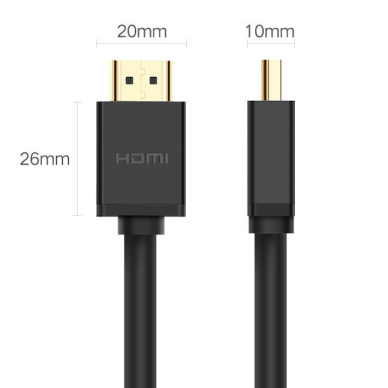 HDMI Kabelis Ugreen cable 4K 30 Hz 3D 10 m Juodas (HD104 10110) 11