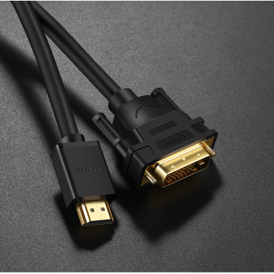 Ugreen HDMI - DVI kabelis 4K 60Hz 30AWG 1m juodas (30116) 9