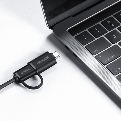 Ugreen HUB 4in1 USB-C - 4xUSB 3.0 5Gb/s 1m black (CR113) 5