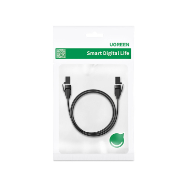 Ugreen LAN cable Ethernet Cat.8 U / FTP flat 2m black (NW134) 4