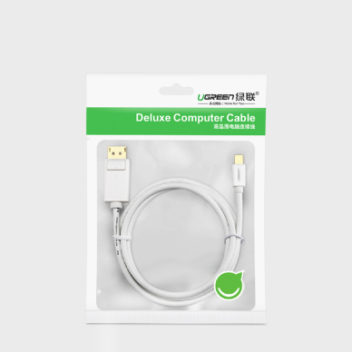 Ugreen Mini DisplayPort - DisplayPort cable 1.5m Juodas (MD105) 7