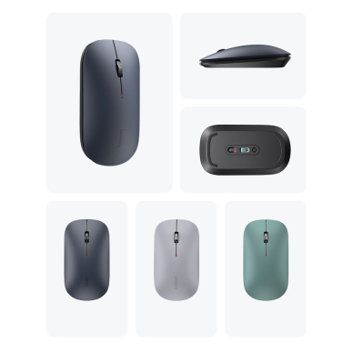 Kompiuterinė pelė Ugreen MU001 Portable Wireless Mouse Juoda 3