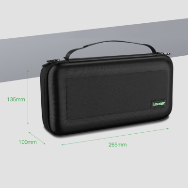 Ugreen Nintendo Switch&Accessory Storage Bag Black S Size 26,5 x 10 x 13,5 cm black (50275 LP145) 16