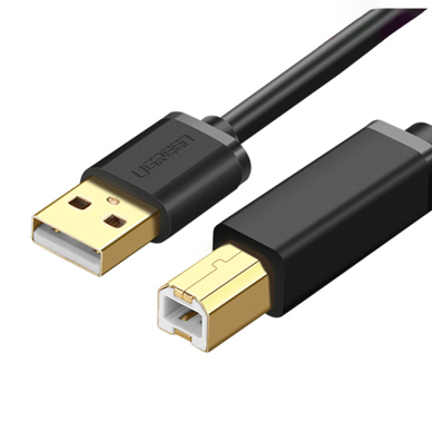 Ugreen printer cable USB-A - USB-B 5Gb/s 2m black (US210) 2