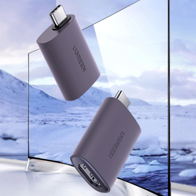 Ugreen US320 USB-C HDMI adapter - pilkas 5