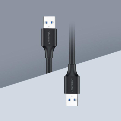 USB Kabelis Ugreen 3.0 (male) - USB 3.0 (male) cable 2m gray (10371) 2