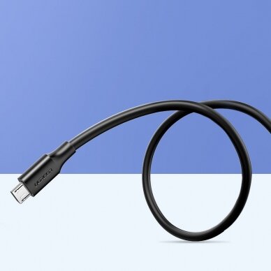 USB Kabelis Ugreen - micro USB data charging cable2,4 A 480 Mbps 1,5 m Juodas (US289 60137) 9