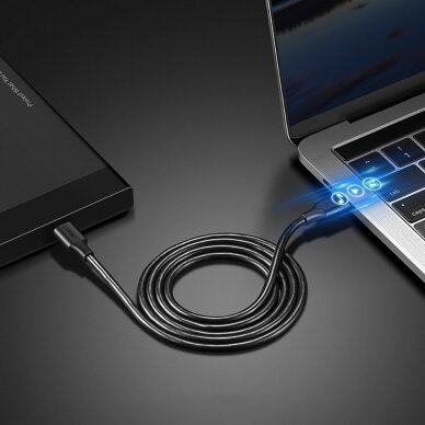 Kabelis Ugreen USB Type C 3A 0.5m Juodas (US286) 18