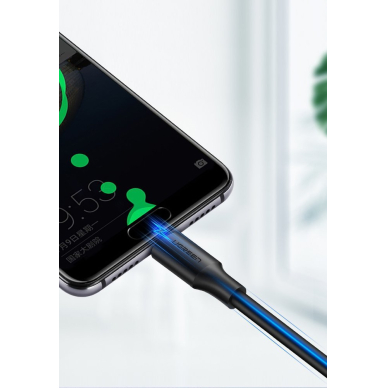 Ugreen USB - USB Type C Kabelis 480 Mbps 3 A 1,5 m Juodas (US287 60117) 13