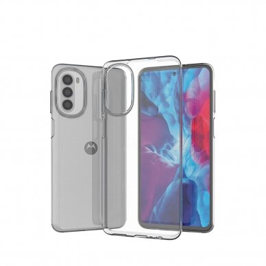 Dėklas Ultra Clear 0.5mm case for Motorola Moto G82 5G / Moto G52 Skaidrus 3