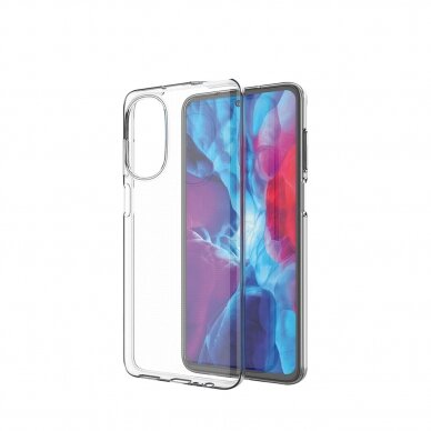 Dėklas Ultra Clear 0.5mm case for Motorola Moto G82 5G / Moto G52 Skaidrus 4