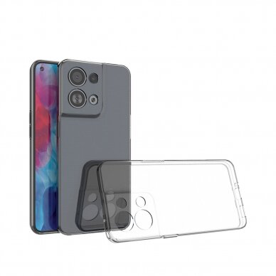 Dėklas Ultra Clear 0.5mm case for Oppo Reno 8 Pro Skaidrus 1