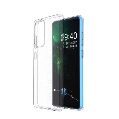 Dėklas Ultra Clear 0.5mm Case Gel TPU Motorola Moto E7 Skaidrus 6