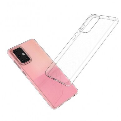 Dėklas Ultra Clear 0.5mm Case Gel TPU Samsung Galaxy A72 skaidrus 5