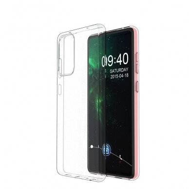 Dėklas Ultra Clear 0.5mm Case Gel TPU Samsung Galaxy A72 skaidrus 6