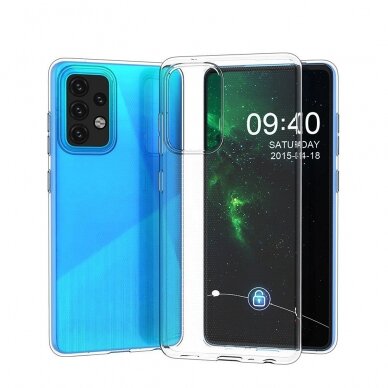 Dėklas Ultra Clear 0.5mm Case Gel TPU Sony Xperia 1 III Skaidrus 3