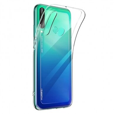 Ultra skaidrus 0.5mm dėklas TPU Huawei P40 Lite E skaidrus UCS067