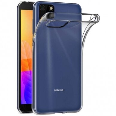 Ultra Skaidrus 0.5Mm Dėklas Tpu Huawei Y5P Skaidrus  1