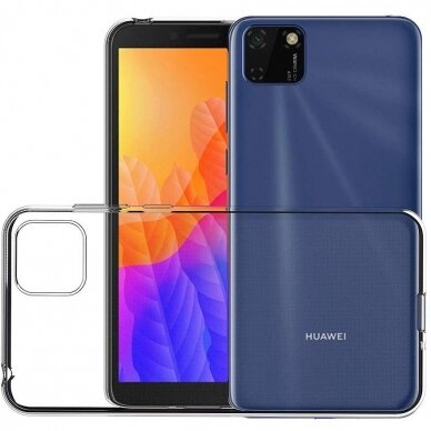 Ultra Skaidrus 0.5Mm Dėklas Tpu Huawei Y5P Skaidrus  2