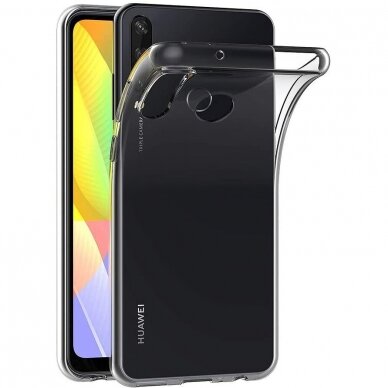 Ultra Clear 0.5Mm Dėklas Tpu Huawei Y6P Skaidrus