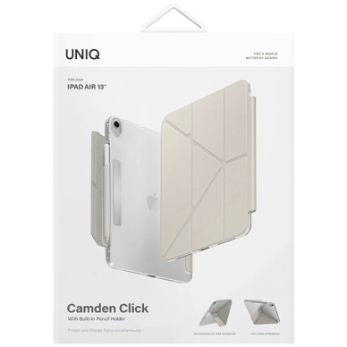 Uniq Camden Click Dėklas iPad Air 13 2024 - beige 9