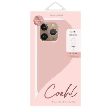 Uniq Dėklas Coehl Creme iPhone 16 Pro Max 6.9 Magnetic Charging rožinis/ballet rožinis 1