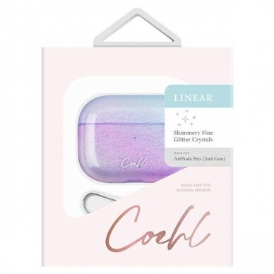 Dėklas ausinėms Uniq Coehl Linear AirPods Pro 2 2