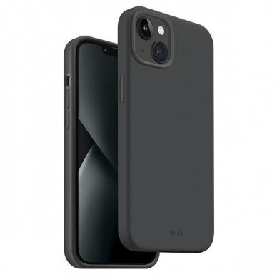 Dėklas Uniq case Lino Hue iPhone 14 Plus Pilkas