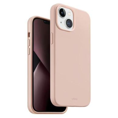 Dėklas Uniq case Lino Hue iPhone 14 Plus Rožinis