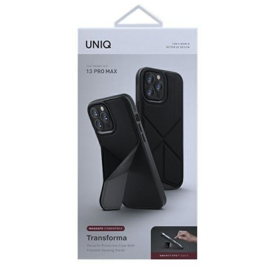 Uniq case Transforma iPhone 13 Pro Max 6.7 &quot;black / ebony black MagSafe 10