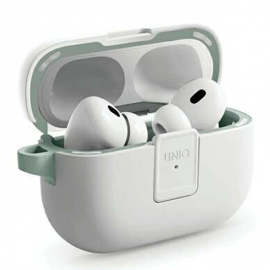 Uniq Clyde Lock Dėklas AirPods Pro 2 (2022/2023) - beige Geltonas 2