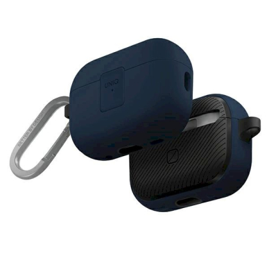 Uniq Clyde Lock Dėklas AirPods Pro 2 (2022/2023) - Mėlynas-dark pilkas