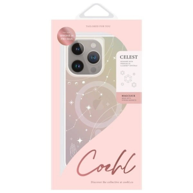 Uniq Coehl Celest Magnetic Charging Dėklas iPhone 16 Pro Max - Iridescent 5