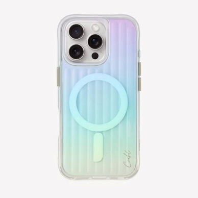 Uniq Coehl Linear Magnetic Charging Dėklas iPhone 16 Pro - Iridescent