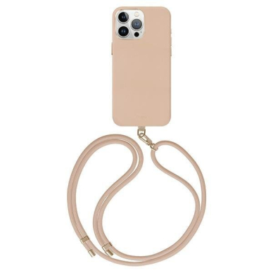 Dėklas Uniq Coehl Muse iPhone 15 Pro Max 6.7  case Magnetic Charging dusty nude