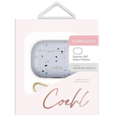 Dėklas ausinėms Uniq Coehl Terrazzo AirPods Pro 2 2