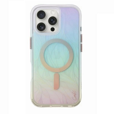 Uniq Coehl Willow Magnetic Charging Dėklas iPhone 16 Pro Max - Iridescent