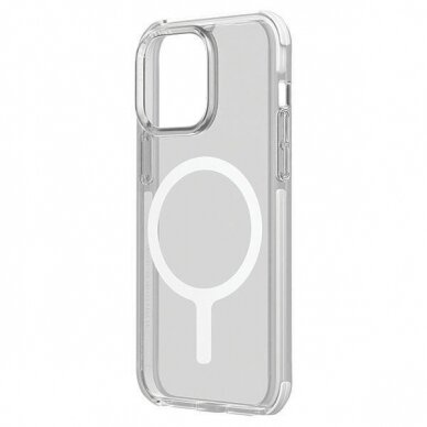 Dėklas Uniq Combat iPhone 15 6.1  case Magclick Charging Baltas/blanc Baltas 4