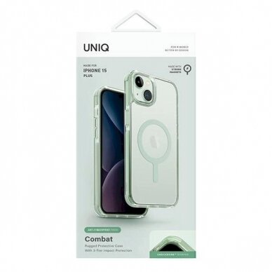 Dėklas Uniq Combat Magclick ChargingiPhone 15 Plus / 14 Plus - Mėtinis 1