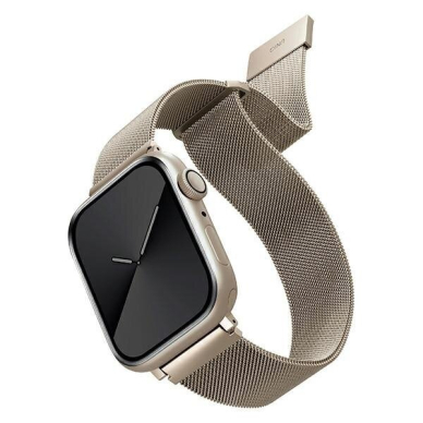 Apyrankė Uniq Dante Apple Watch Series 4/5/6/7 / SE 40 / 41mm. Stainless Steel Auksinė