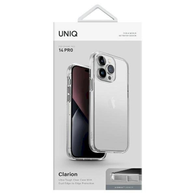 Uniq Dėklas Clarion iPhone 14 Pro 6.1 Permatomas / Lucent clear 6