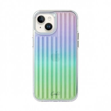 Uniq Dėklas Coehl Linear iPhone 14 6.1 opal / iridescent