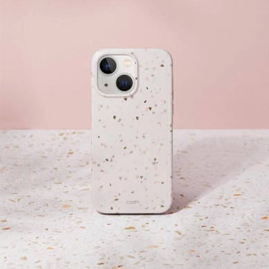 Uniq Dėklas Coehl Terrazzo iPhone 14 Plus 6.7 sand / sandstone 1