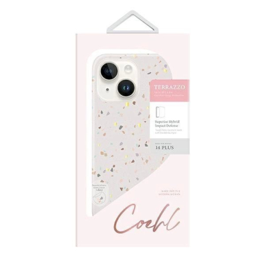 Uniq Dėklas Coehl Terrazzo iPhone 14 Plus 6.7 sand / sandstone 4